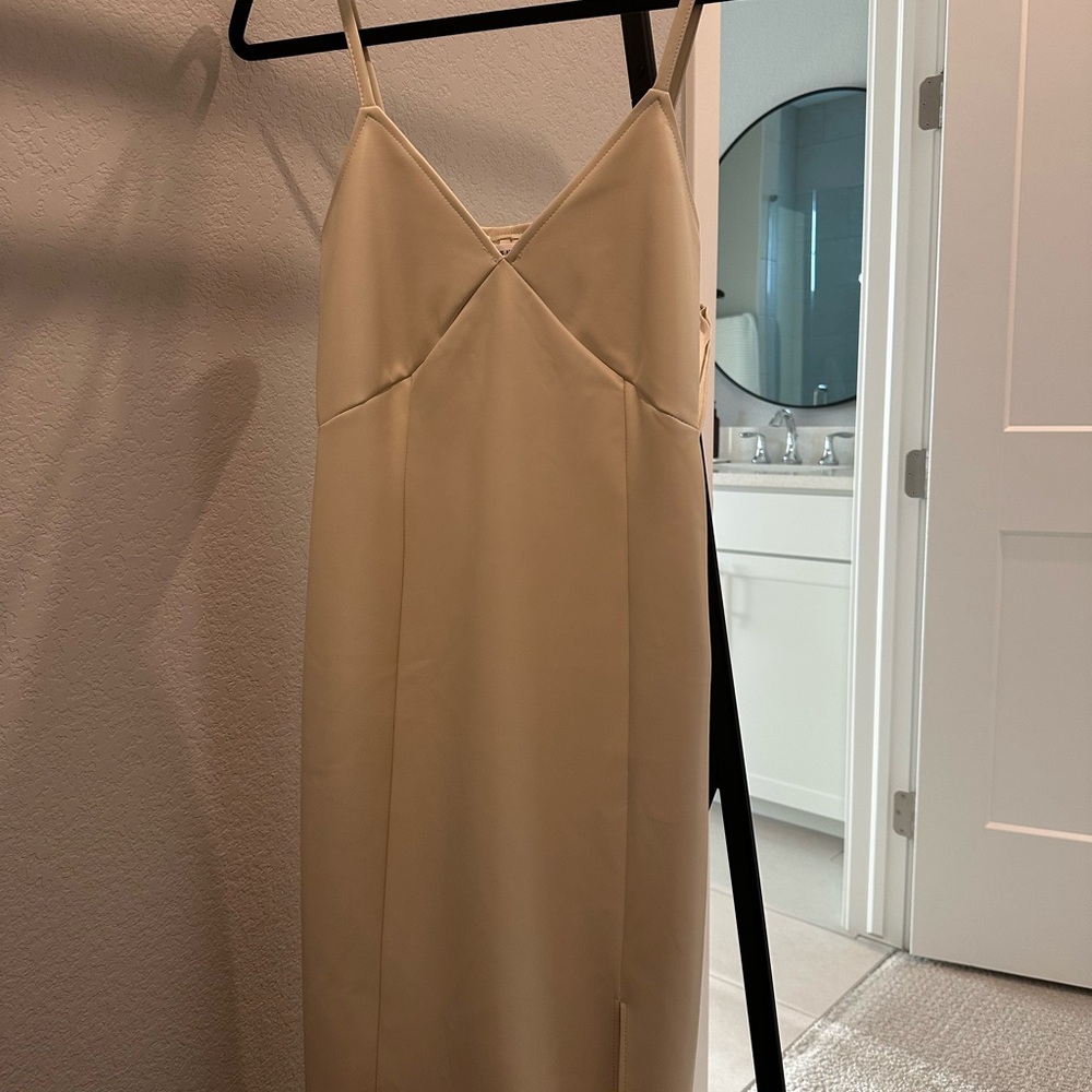 Steve Madden Cream Midi Dress